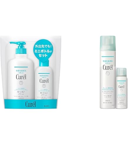 Amazon | キュレル・ローション 410ml ポンプ （全身用乳液） [並行